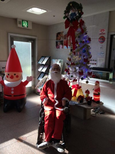 アゼリーのサンタクロース