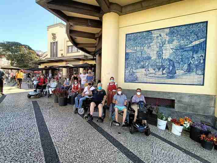 Travel Xperience Turismo Accesible - Madeira Acessivel By Wheelchair Foto De grupo Mercado