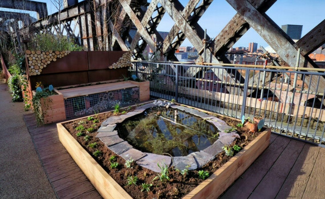 Castlefield viaduct – sky garden